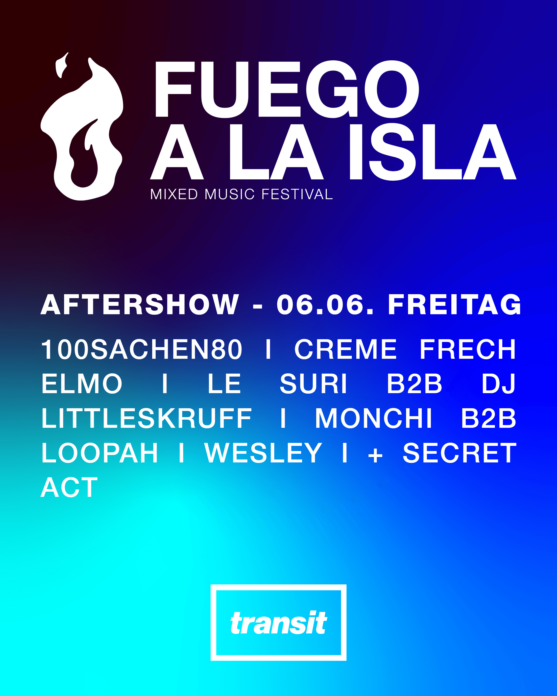 FUEGO A LA ISLA Afterparty
