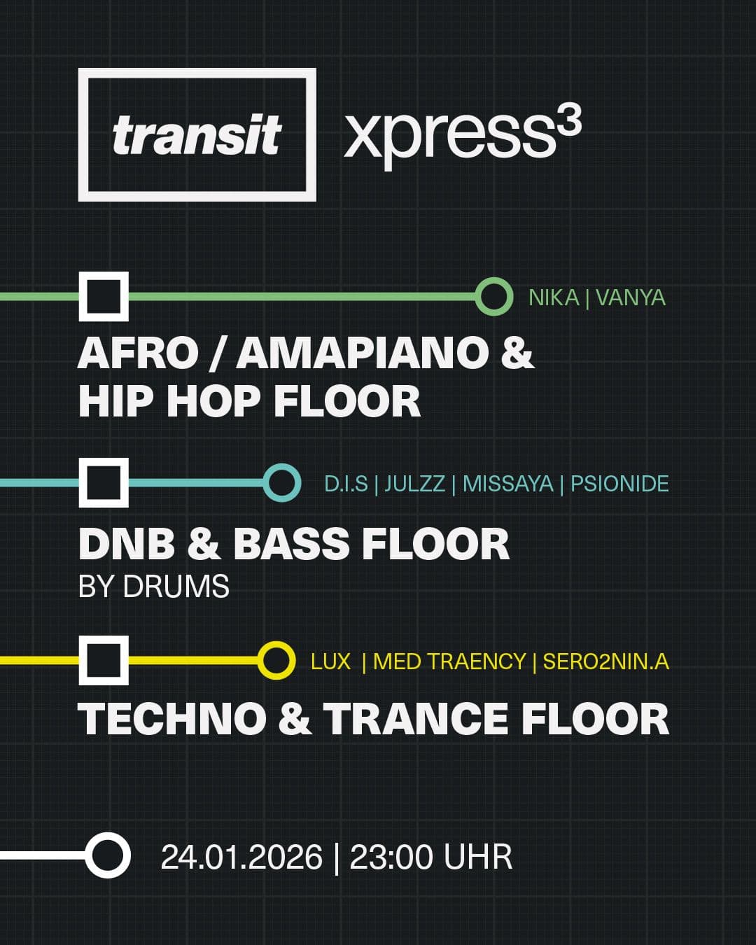 transit xpress3 Januar 2026