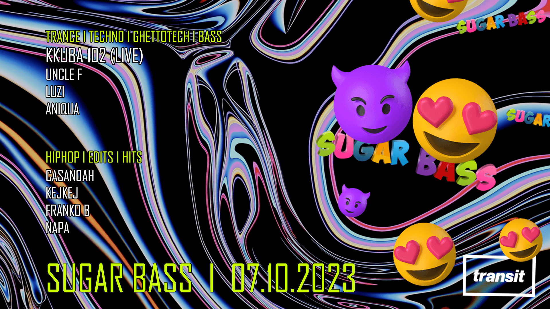 Sugar'Bass Pt.2 w/KKuba102 (102Boys Live), Uncle F uvm.