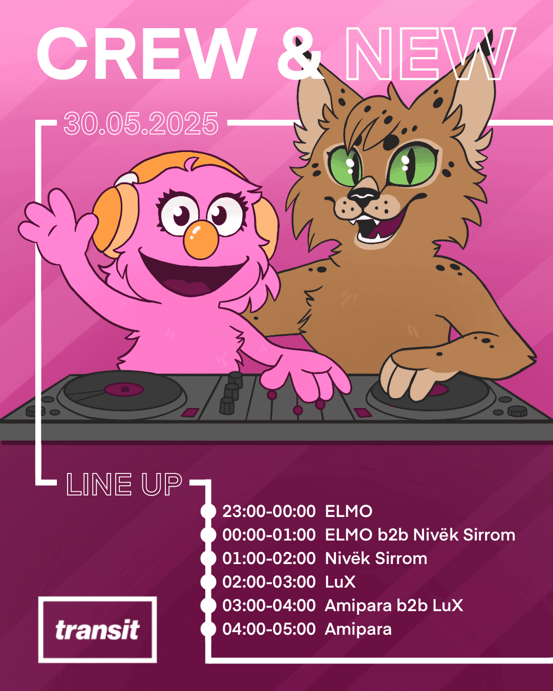 Crew & New - letzte Crew & New vor der Sommerpause