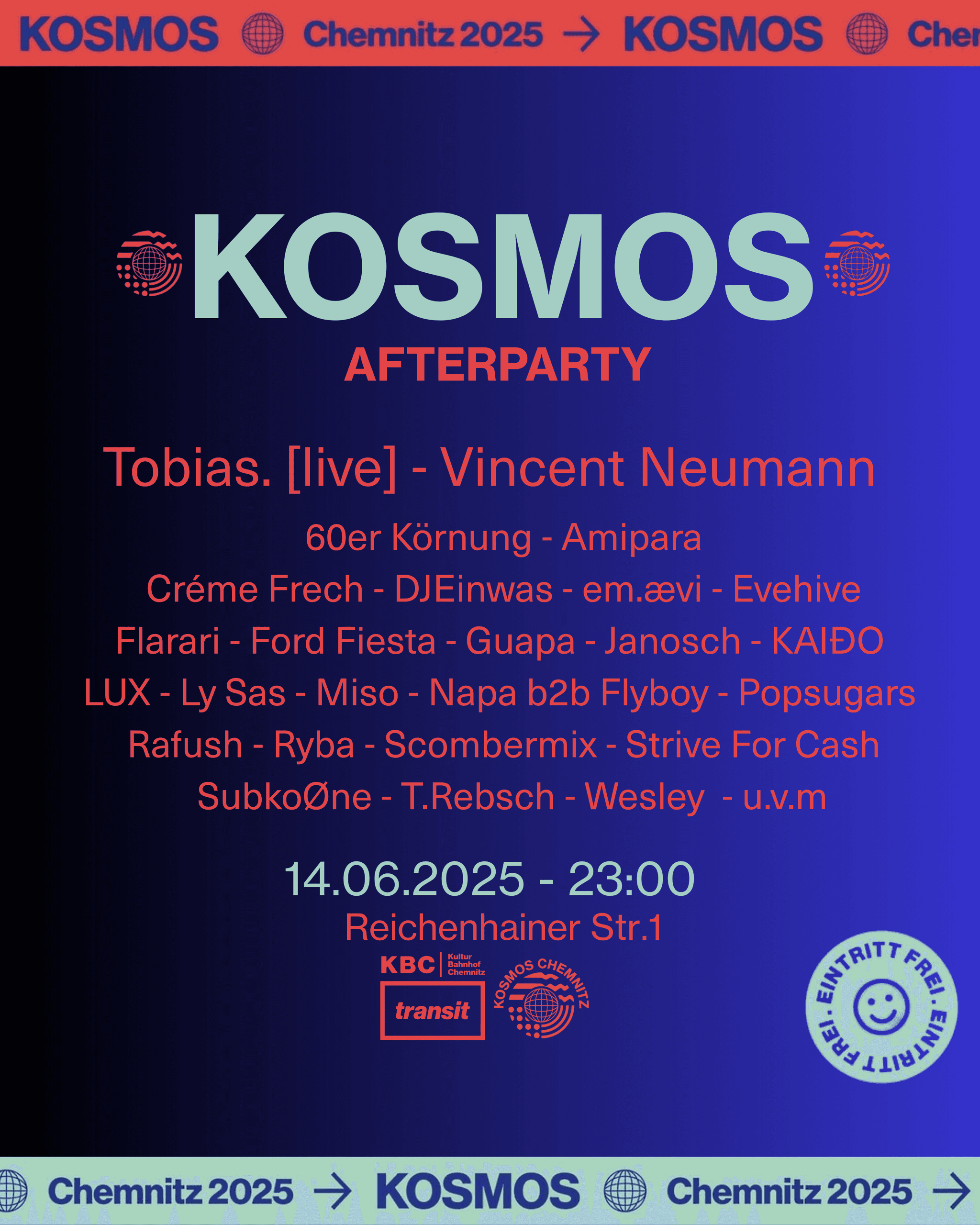 Kosmos Afterparty & Afterhour