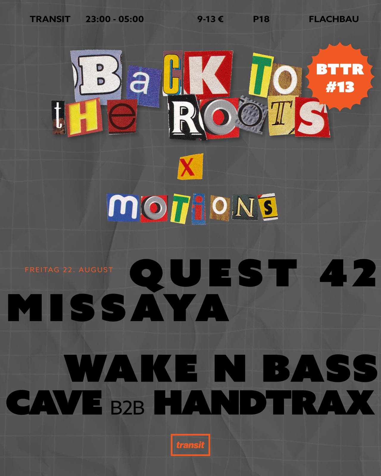 Back To The Roots x Motions #13