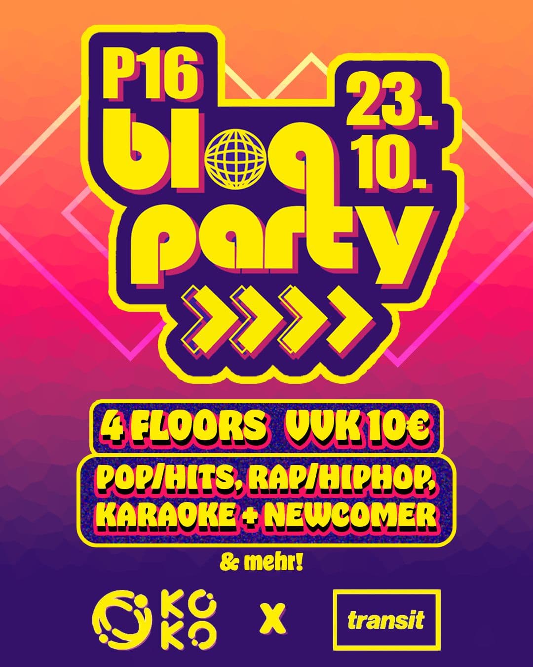 bloqparty Okt 2026