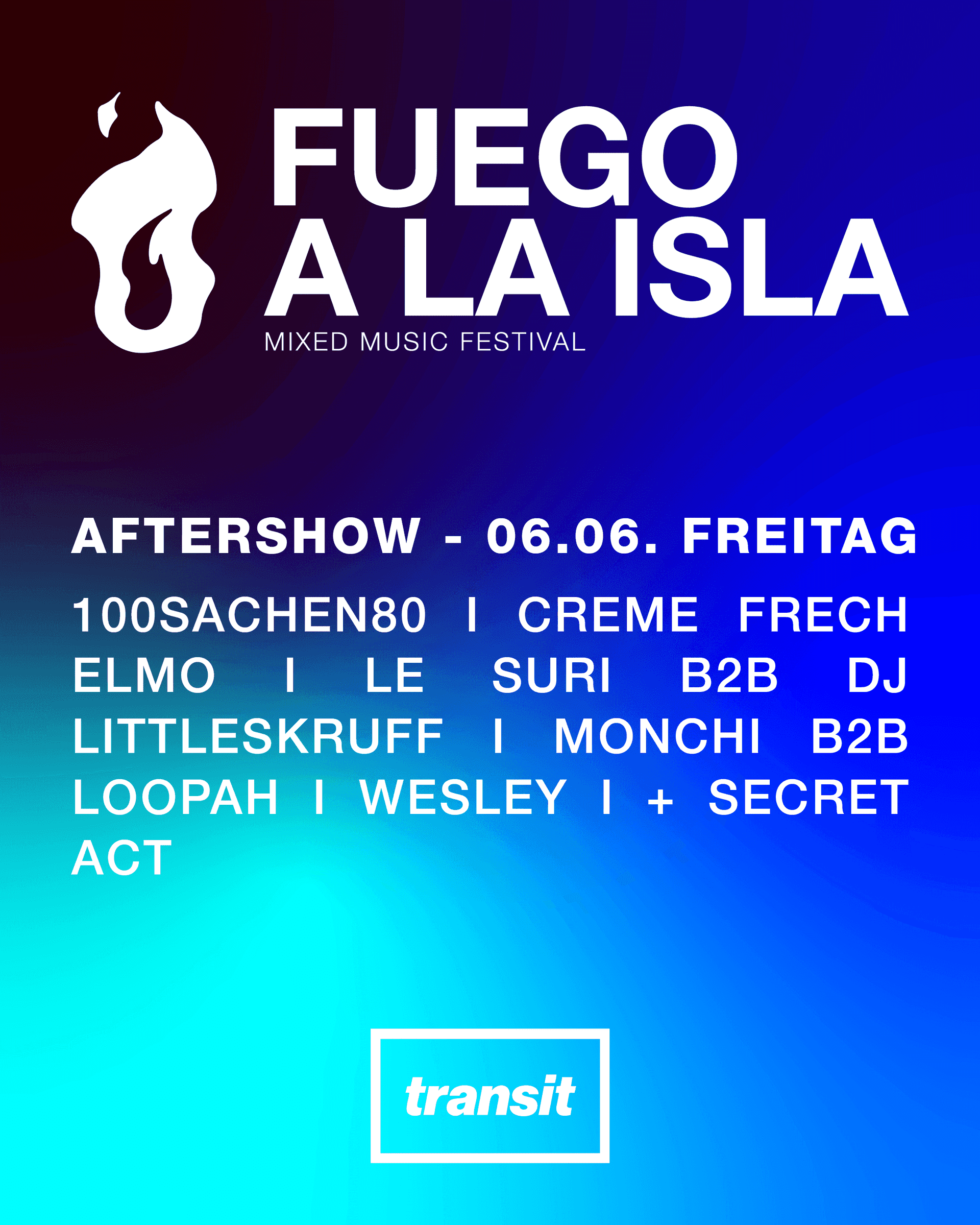 FUEGO A LA ISLA Afterparty