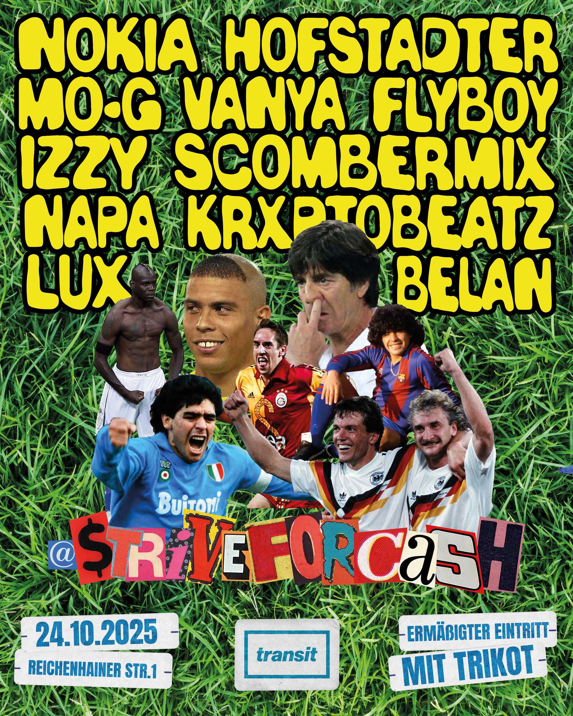 Strive For Cash Heimspiel