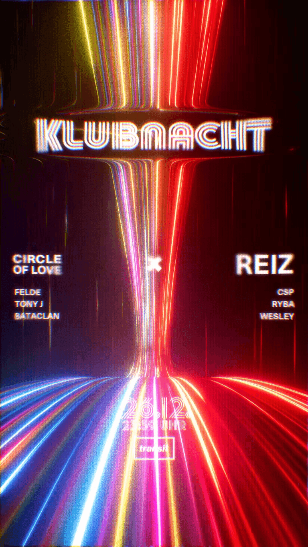 Klubnacht Chrismas x Reiz x Circle of Love