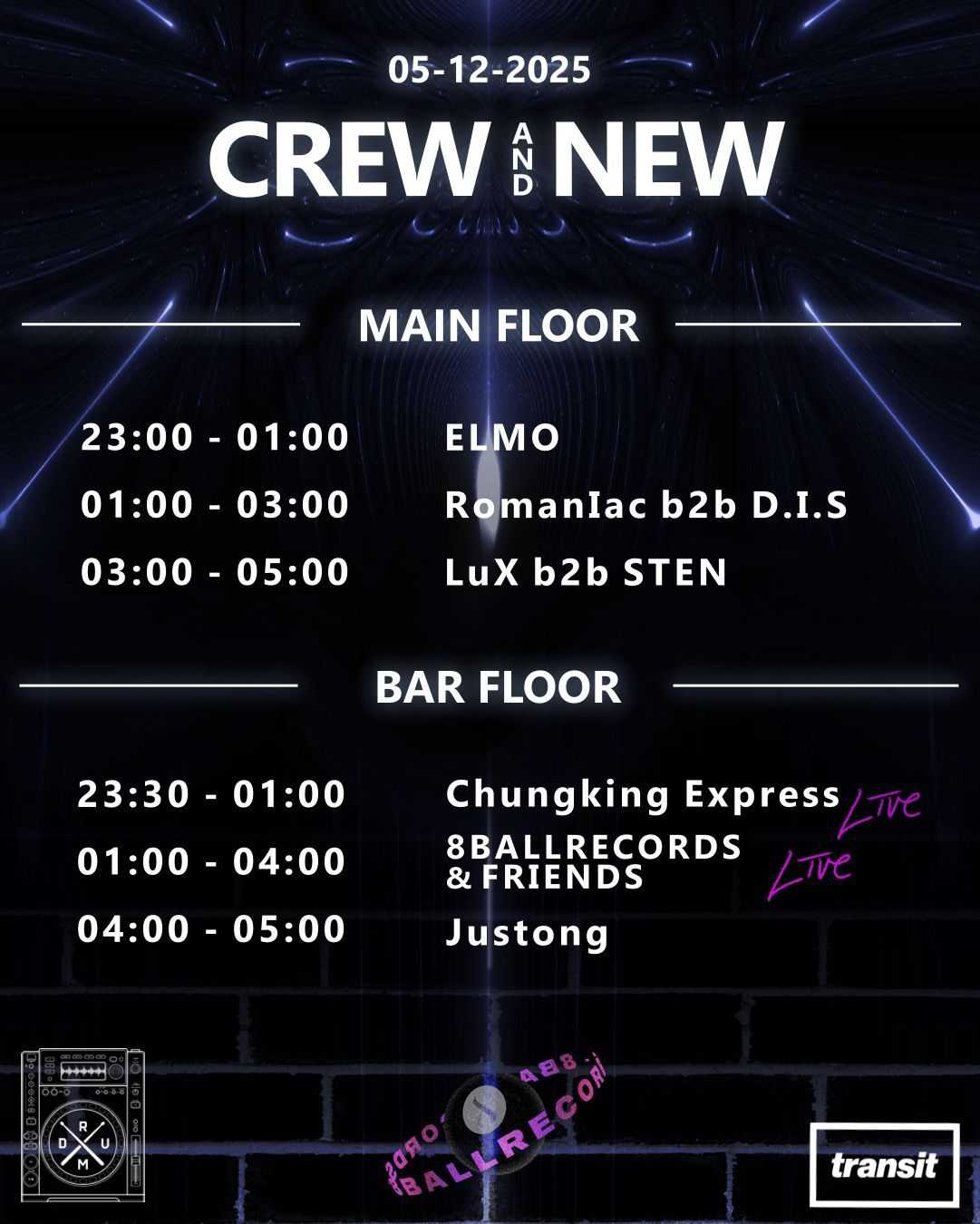 Crew & New