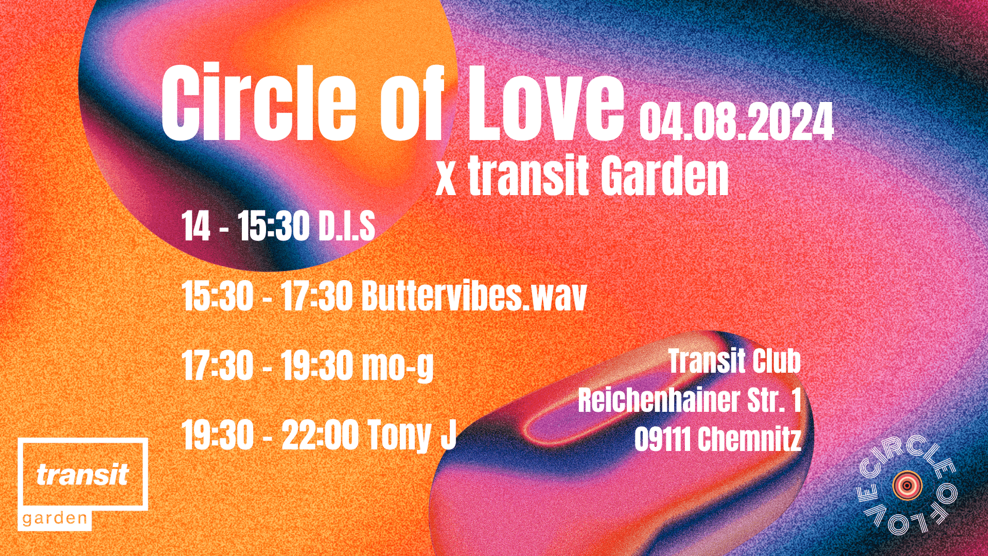 Circle of Love x transit Garden