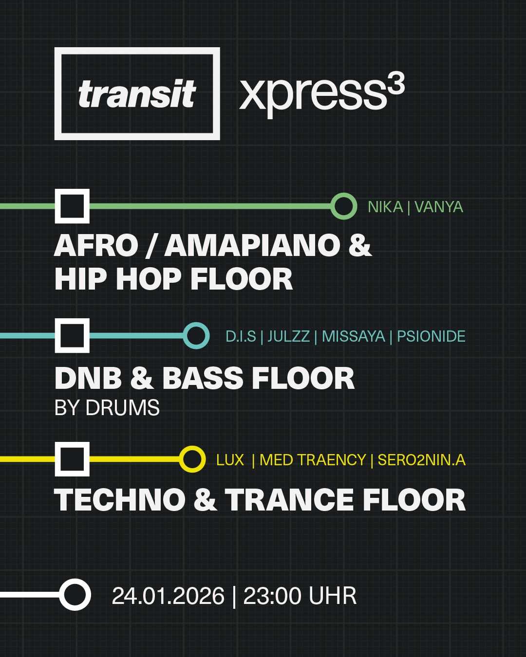 transit xpress3 Januar 2026